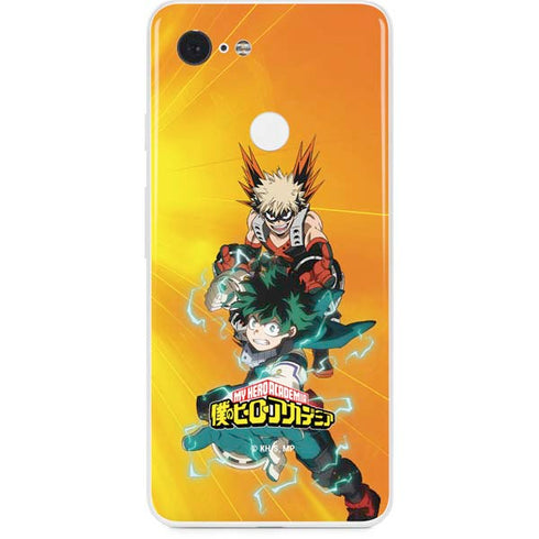 My Hero Academia Deku and Bakugo Season 5 Google Pixel 3 Skin